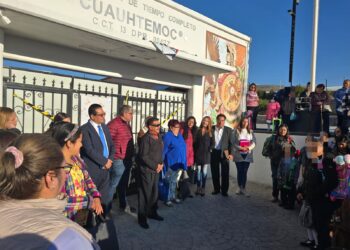 Reanudan clases en la primaria Cuauhtémoc de Pachuquilla