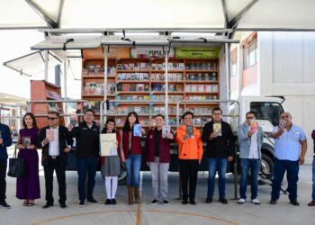 Inicia la gira estatal ‘Librobús en tu Escuela’ en Tizayuca para fomentar la lectura entre estudiantes