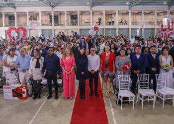 Gretchen Atilano fortalece a las familias de Tizayuca con bodas comunitarias