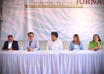 Guillermo Olivares Informa Resultados de la Jornada por la Paz en Tezontepec