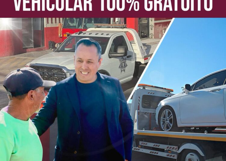 Cristhian Martínez anuncia adquisición de grúa para arrastre vehicular 100% gratuito
