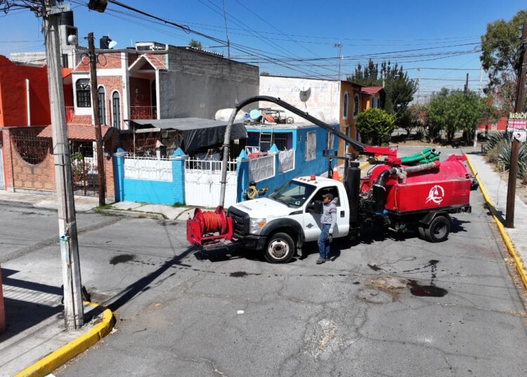 CAAMTH rehabilita camiones vactor y fortalece mantenimiento del alcantarillado