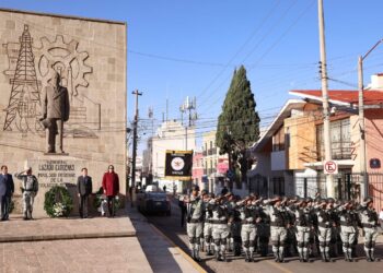 Hidalgo conmemora el 87° Aniversario de la Expropiación Petrolera
