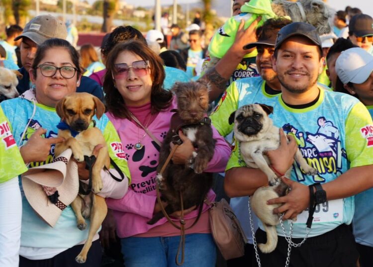 Exitosa carrera “Corre con tu Amigo” reúne a familias y sus mascotas
