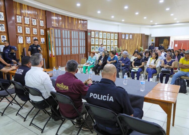 Pachuca refuerza la seguridad con trabajo conjunto