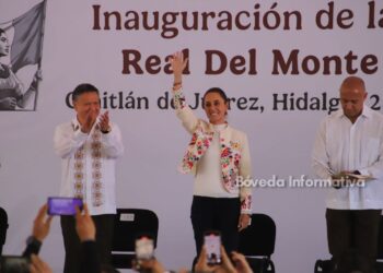 Sheinbaum Pardo cierra gira en Hidalgo con inauguración de carretera Real del Monte – Huasca