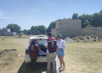 IMDUyV implementa “Operativo de Combate a la Venta Irregular de Lotes” en Tizayuca