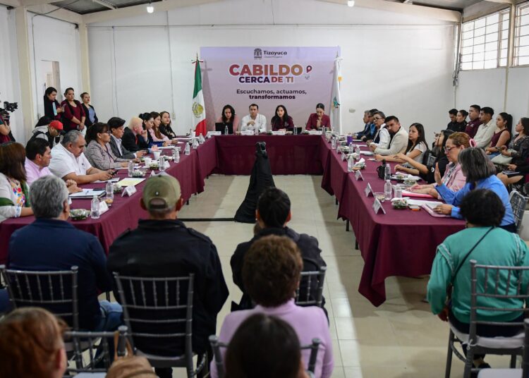 “Cabildo Cerca de Ti”: Gobierno municipal lleva sesiones a las colonias de Tizayuca