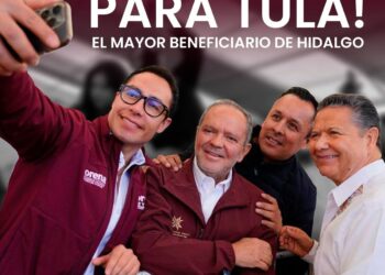 Cristhian Martínez celebra inversión histórica para el desarrollo de Tula de Allende