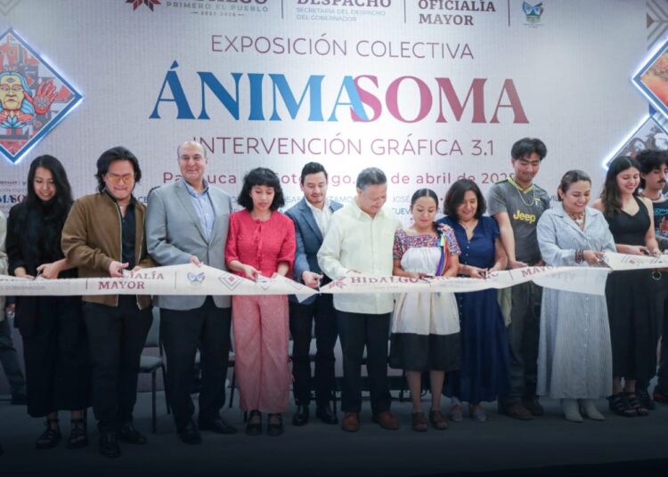 Gobierno de Hidalgo impulsa el arte local con la exposición “Ánima|Soma 3.1”