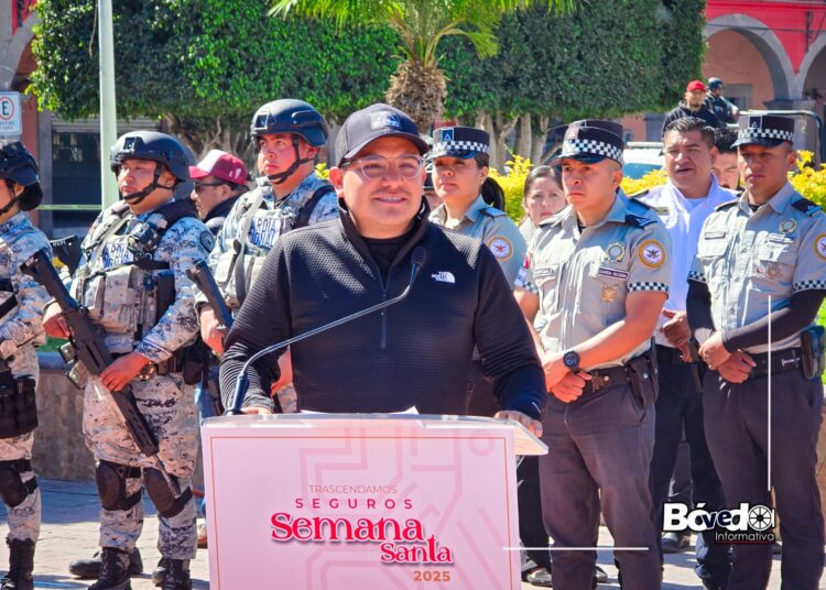 Ixmiquilpan da Banderazo al Operativo “Trascendamos Seguros” en Semana Santa 2025