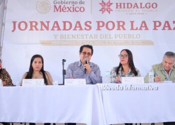 Jornadas por la Paz y Bienestar llegan a Atotonilco de Tula para atender de cerca a la ciudadanía