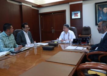 Encabeza Julio Menchaca reunión de seguridad ante el inicio de la temporada vacacional