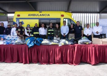 Eduardo Médecigo fortalece la dirección de Protección Civil con equipo nuevo