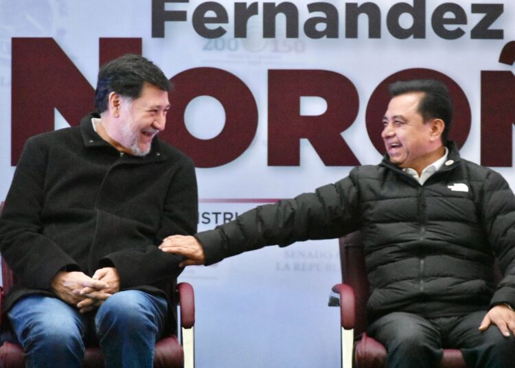 Congreso de Hidalgo recibe a Fernández Noroña en conferencia sobre democratización de elección al nuevo Poder Judicial