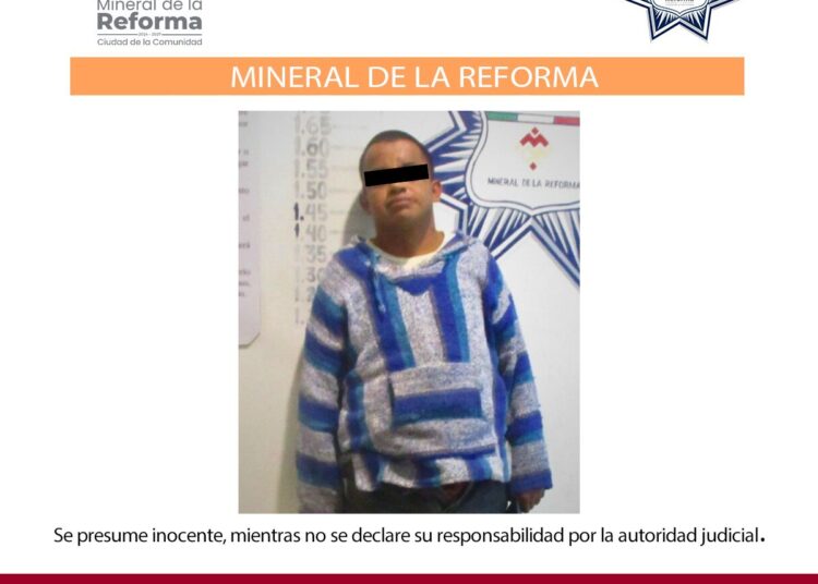 Detienen en Mineral de la Reforma a hombre acusado de abuso en Carboneras