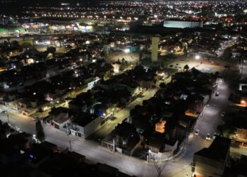 Estrena Geovillas alumbrado LED en luz blanca