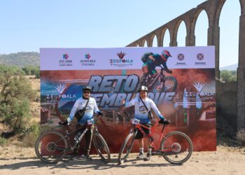 Decenas de ciclistas participan en el “Reto Tembleque”