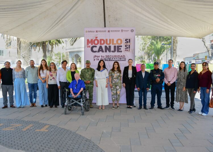 Tizayuca se suma a la campaña “Sí al Desarme, Sí a la Paz” para reducir la violencia