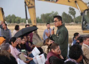 Más de 100 mil habitantes de Mineral de la Reforma se beneficiarán con dren pluvial