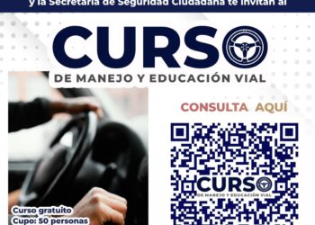 SSC impartirá de manera gratuita un curso de manejo y educación vial a tizayuquenses