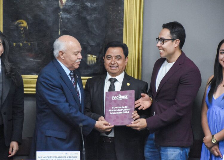 LXVI Legislatura recibe Cuenta Pública de Pachuca de Soto 2024