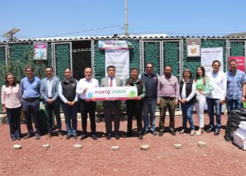 Afianza Pachuca cultura de reciclaje con instalaciones de Punto Verde