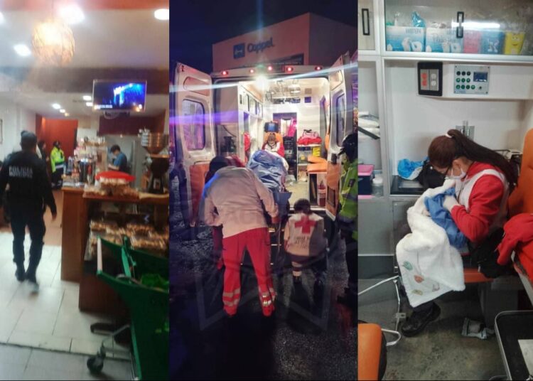 Mujer da a luz en los baños de una cafetería en Plaza Bella, Pachuca