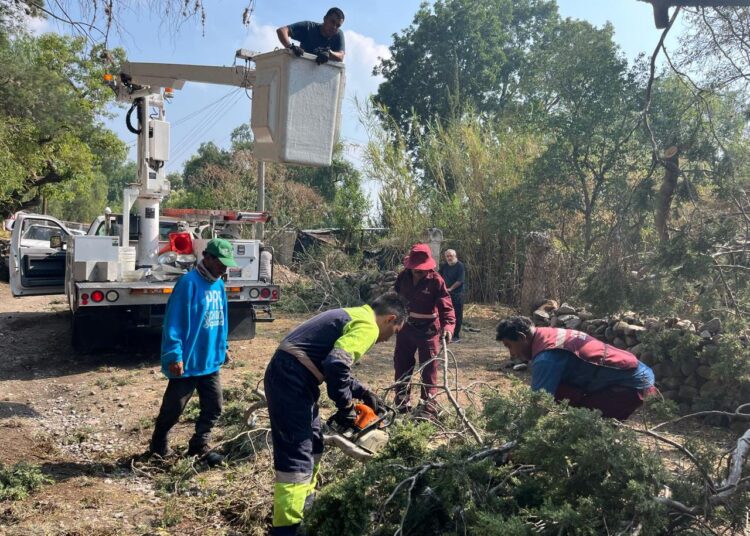 Gobierno de Tepeji del Río atiende afectaciones por lluvias y mantiene monitoreo de cuerpos de agua