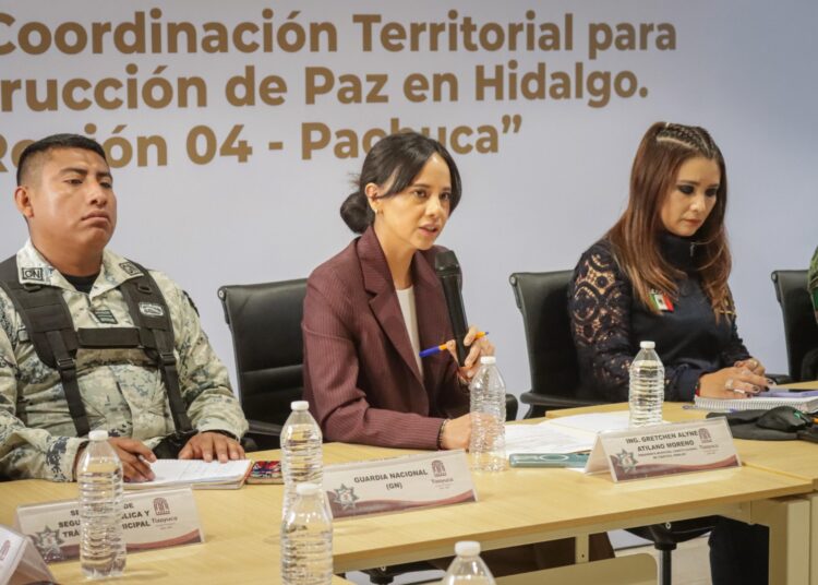 Alcaldesa de Tizayuca impulsa trabajo conjunto por la seguridad regional