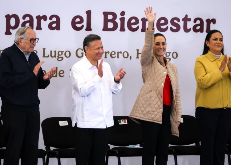 Claudia Sheinbaum realiza sexta visita a Hidalgo para supervisar avances del IMSS-Bienestar
