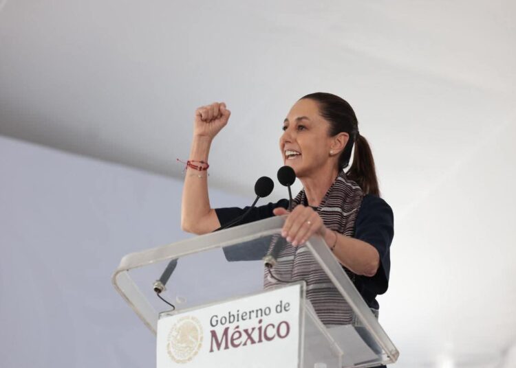 Claudia Sheinbaum reafirma el compromiso de México con la paz y el respeto al derecho internacional