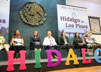 Hidalgo llega a Los Pinos con cultura y tradición