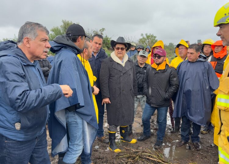Guillermo Olivares refuerza supervisión ante lluvias en Hidalgo