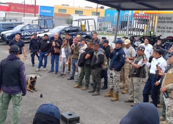 Realiza Mineral de la Reforma seminario de adiestramiento canino especializado en detección de explosivos