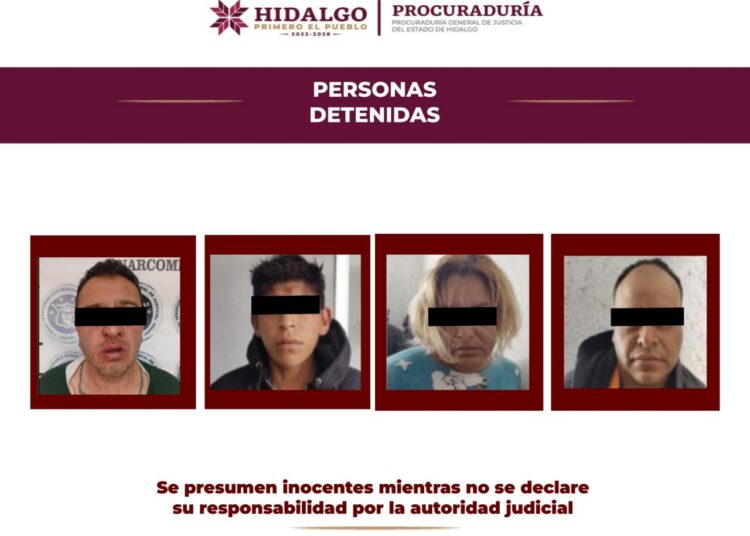 Dictan prisión preventiva a personas investigadas por la muerte de elementos de la PGJEH