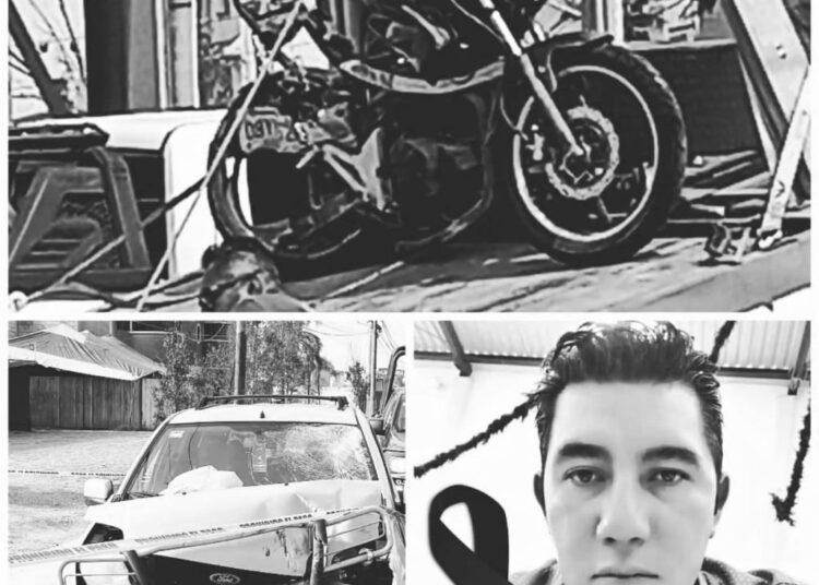 Piden justicia por motociclista atropellado en la carretera Pachuca–Ciudad Sahagún