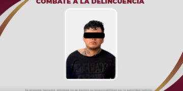 Detienen a presunto responsable de robos con “cristalazos” en Pachuca