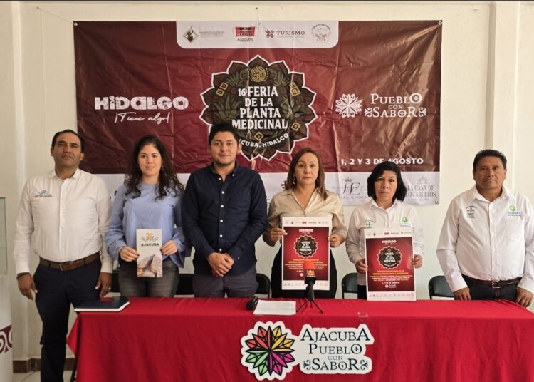 Ajacuba se prepara para la 16ª Feria de la Planta Medicinal, un encuentro de tradición, cultura y bienestar