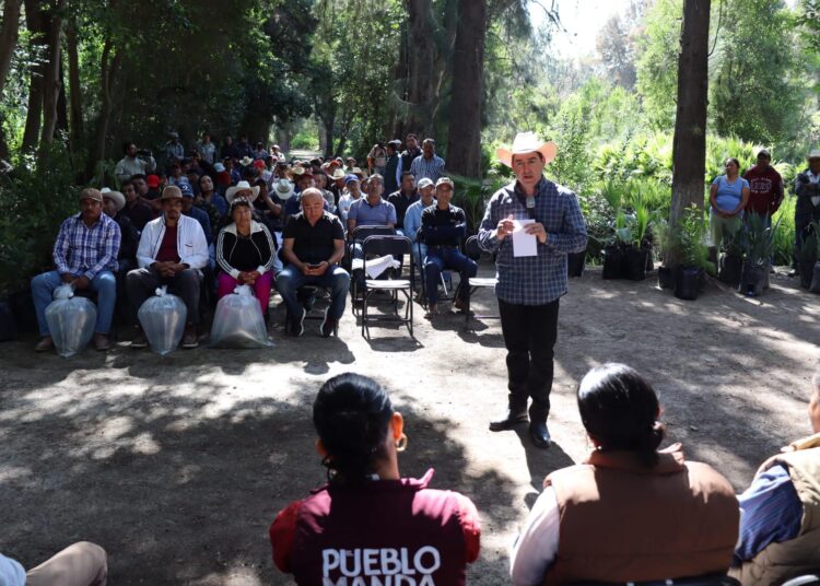 Entrega Saderh obras hídricas, de infraestructura rural y apoyos agropecuarios