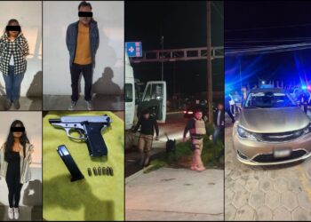 Policía de Mineral de la Reforma asegura a cuatro personas, un arma de fuego y droga en dos operativos del fin de semana