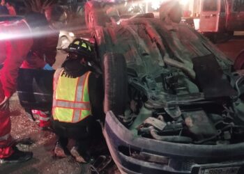 Persecución en Mineral de la Reforma termina en choque con lesionados; dos menores asegurados