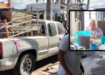 Familiares desalojan a adulta mayor de 95 años en Tlahuelilpan