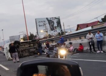 Accidente en la autopista México-Pachuca deja una persona sin vida y varios lesionados