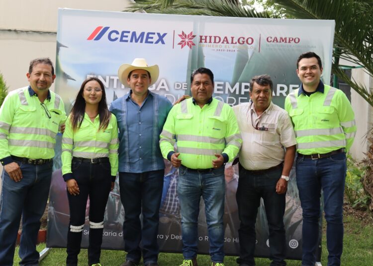 SADERH y CEMEX refuerzan acciones de sustentabilidad en Atotonilco de Tula