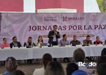 Guillermo Olivares reafirma compromiso con la paz y la seguridad en Tula de Allende