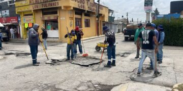 Mineral de la Reforma refuerza programa de bacheo: esta semana toca a la zona sur