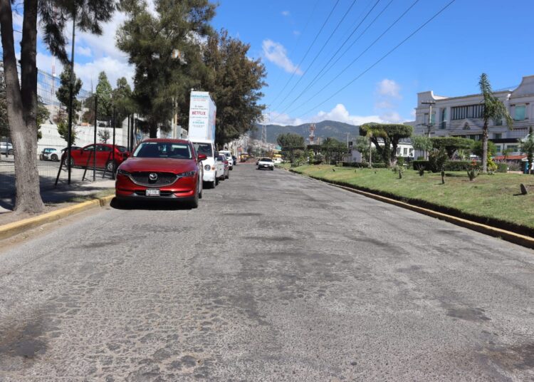 Ejecuta SIPDUS obras de gran impacto en Avenida Universidad y Bulevar Felipe Ángeles