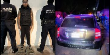 Detienen a sujeto con presunta droga en Mineral de la Reforma