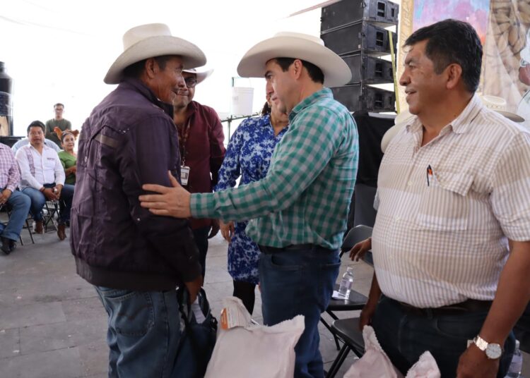 La Secretaría de Agricultura y Desarrollo Rural fortalece al campo con entrega de apoyos productivos